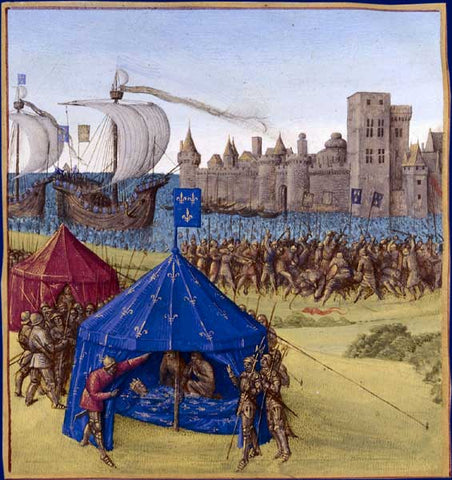 PopImpressKA Journal: Last Testament of Louis IX of France,  to his son Philippe,August 1270, before the walls of Tunis (Carthage)