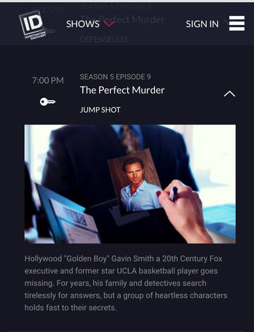PopImpressKA Journal: "The Perfect Murder" this Thursday night, 7pm on ID Inbox x