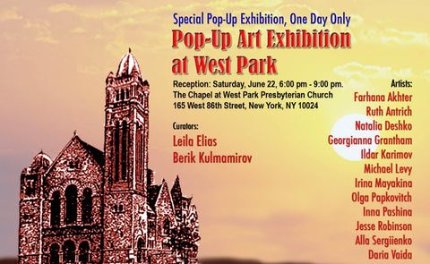 PopImpressKA Journal: Pop-Up Art Exhibition at West Park June 22, 2024